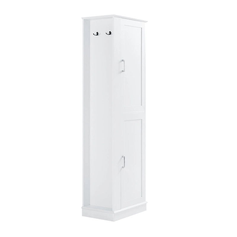 Freestanding Storage Cabinet with Hook