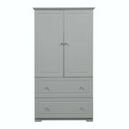 Tall Bathroom Storage Cabinet with Drawers and Adjustable Shelf