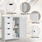 Bathroom Storage Cabinet - 11.9D x 21.9W x 32H
