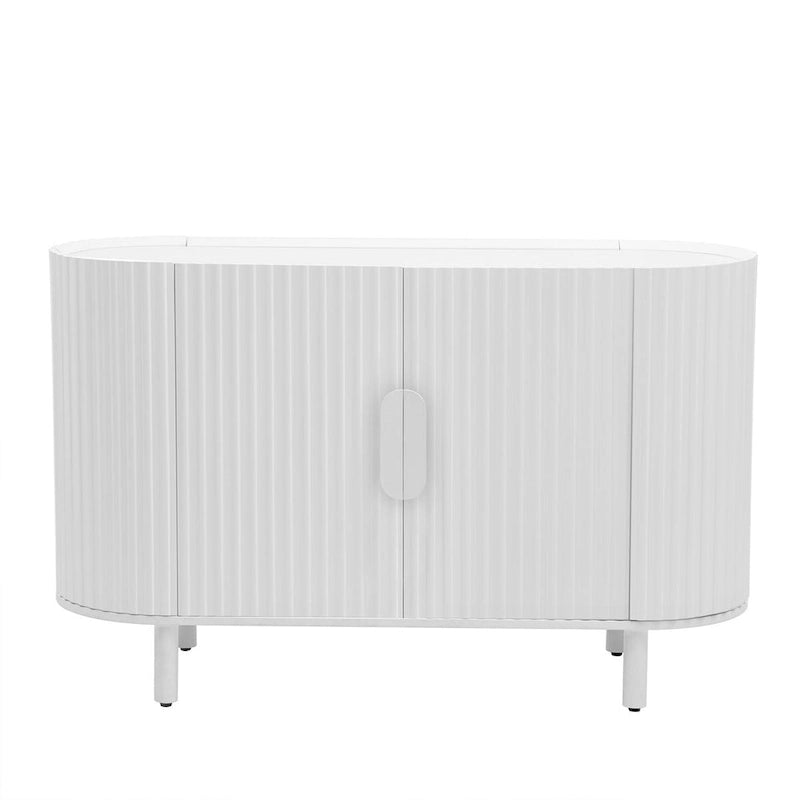 47.80 Inch high quality MDF Sideboard with Adjustable Shelves - 47.80 x 16.50