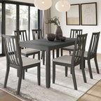 CraftPorch Contemporary Modern 7-piece Wooden Dining Set