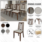 CraftPorch Contemporary Modern 7-piece Wooden Dining Set