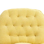 Modern Chenille 360-Degree Swivel Recliner, Set of 1