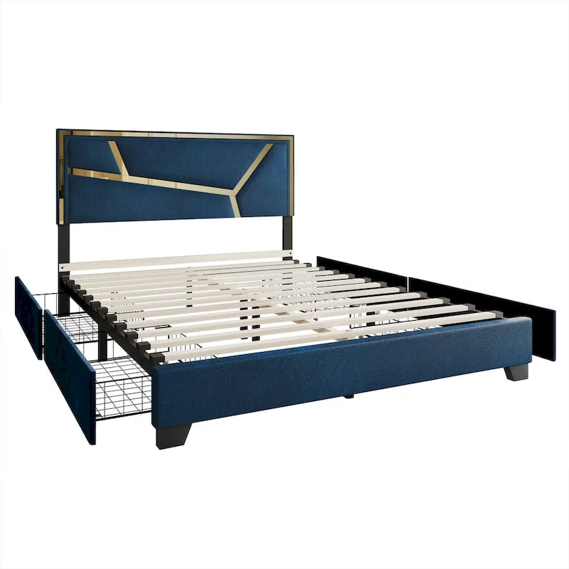 CraftPorch Elegance Platform Bed