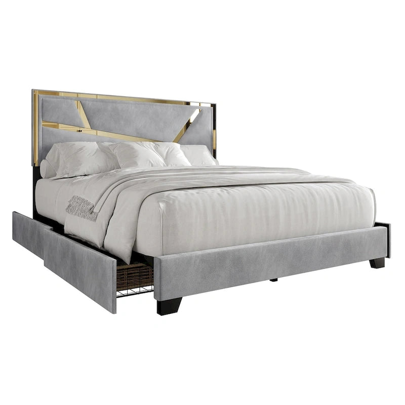 CraftPorch Elegance Platform Bed