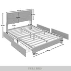 CraftPorch Elegance Platform Bed