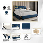 CraftPorch Elegance Platform Bed