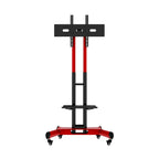 Universal Swivel TV Stand for 32-80 inch TVs, Height Adjustable Table Top TV Stand Mount with Tilt, Max VESA 600x400mm