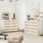 8 Drawer Double Dresser, Wooden Dresser Chest