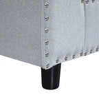 Merax Linen L-shaped Modular Sectional Sofa with Cushions