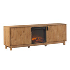 Middlebrook 70-inch TV Stand with Electric Fireplace