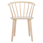 SAFAVIEH Home Blanchard 18-inch Curved Spindle Side Chair [SET of 2] - 21W x 21D x 30H