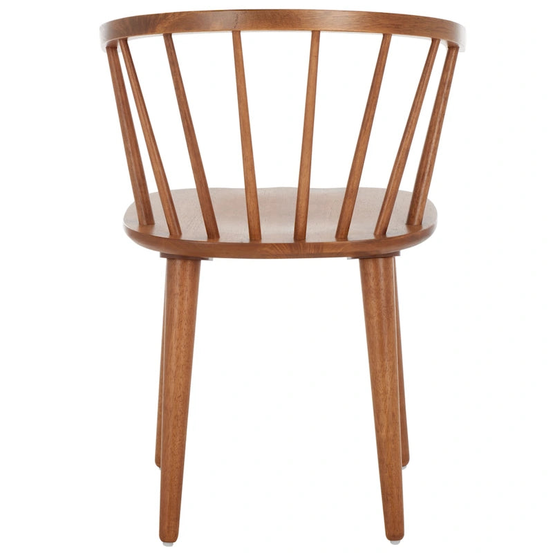 SAFAVIEH Home Blanchard 18-inch Curved Spindle Side Chair [SET of 2] - 21W x 21D x 30H