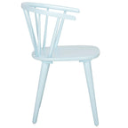 SAFAVIEH Home Blanchard 18-inch Curved Spindle Side Chair [SET of 2] - 21W x 21D x 30H