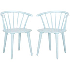 SAFAVIEH Home Blanchard 18-inch Curved Spindle Side Chair [SET of 2] - 21W x 21D x 30H