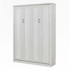 Full Size Murphy Wall Bed Cabinet Space-Saving Bed Perfect