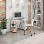 Industrial Writing Desk, Gold